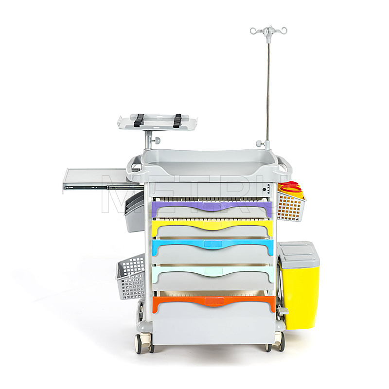 МЕТ PSC-170 Стол реаниматолога с цветовой кодировкой МЕТ